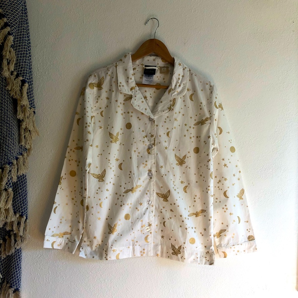 Harry Potter Enchanted Night Sky teen Pajama Set